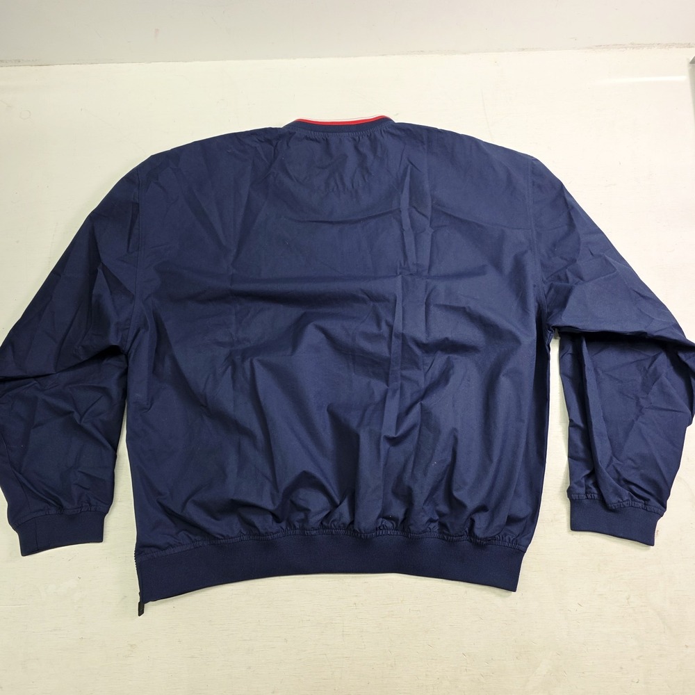 Vintage Nike Ole Miss Rebels NCAA Windbreaker Pullover Center Swoosh Side Zip XL - Picture 7 of 13